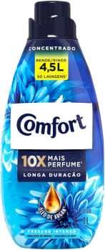 Amaciante Concentrado Comfort Frescor Intenso - 1L