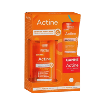 Kit Actine VItamina C Gel De Limpeza 140g + 40g