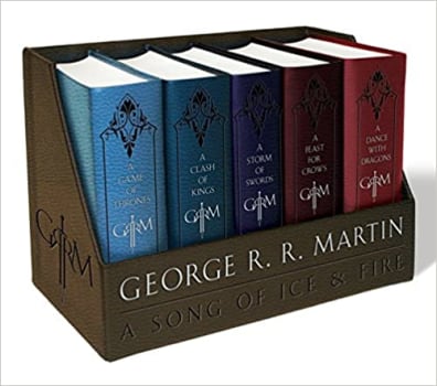 Livro Box A Game of Thrones A Song of Ice & Fire Box Set - George R R Martin