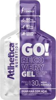 Atlhetica Nutrition Go Energy Gel (10 Sachês) - Sabor Guaraná E Açai