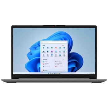 Notebook Lenovo Ultrafino IdeaPad 1 Ryzen 5-7520U, 8GB RAM, SSD 256GB, AMD Radeon 610M Integrado, 15.6 HD, Linux, Cloud Grey - 82X5S00100 - Notebook - Magazine {{route.pmdStoreName}}