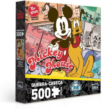  Mickey Mouse - Quebra-cabeça 500 peças 