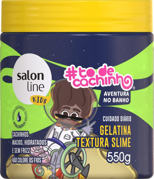 Gelatina Capilar Mãe e Filha Juntinho É Bem Melhor 550g - Salon Line