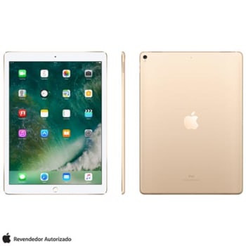 iPad Pro Dourado com Tela de 12,9”, Wi-Fi, 256 GB - MP6J2BZ/A