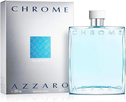 Azzaro Chrome, Eau De Toilette, Perfume Masculino, 200 ml