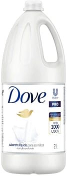 Sabonete Líquido Nutrição Profunda para as Mãos Dove Pro Frasco 2l, Dove 