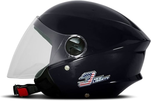 Capacete New Liberty Three Elite Brilhante Tam.60