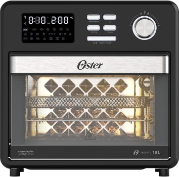 Forno e Fryer 15L Oster Multifunções Compact 10 em 1 127V