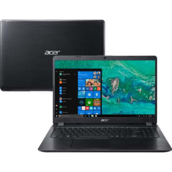 Notebook Acer A515-52G-58LZ 8ª Intel Core i5 8GB (Geforce MX130 com 2GB) 1TB Tela LED 15,6" Windows 10 - Preto