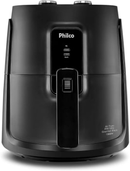 Fritadeira Air Fryer Gourmet Philco 4,4 Litros 1500w Preto Pfr15pg - 127v