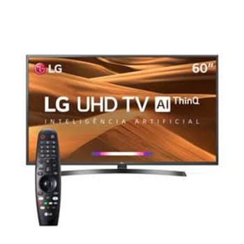  Smart TV LED 60" LG 60UM7270PSA Ultra HD/4K Wi-Fi 3 HDM 2 USB Preta 