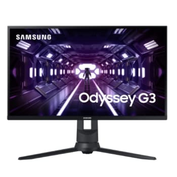 Monitor Gamer Samsung Odyssey 24, FHD, 144Hz, Freesync,LF24G35TFWLXZD, Série G3 - Preto