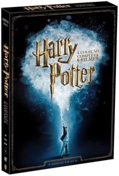 DVD Harry Potter - A Coleção Completa - 8 Discos