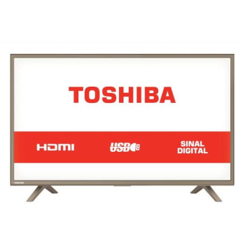 TV LED 32 Polegadas Semp Toshiba HD USB HDMI 32L1800