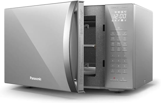 Micro-ondas Panasonic, Antibacteria, 27 Litros, 110V (Prata)