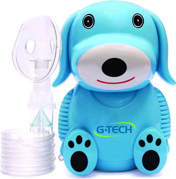 Inalador Nebulizador G-Tech Nebdog Azul Bivolt, G-Tech