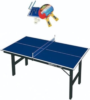 Mesa De Ping Pong Júnior Mdp 12mm 1003 Tênis De Mesa Klopf