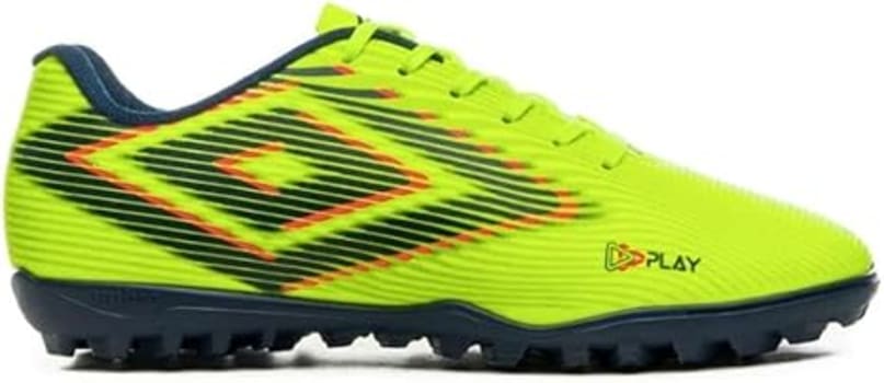 Chuteira Society Umbro Play Preto/branco/laranja U01fb00110-126 44