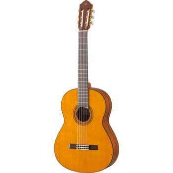 Violão Clássico Acústico Yamaha C80II Cordas Em Nylon E Acabamento Em Gloss Natural