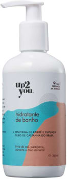 Hidratante de Banho Maciez Já Up2You Cosmetics 250 ml