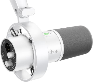 Microfone Dinâmico USB XLR Estúdio K688 - FIFINE (Disponível Em 2 Cores)