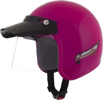 Pro Tork Capacete Liberty Compact 58 Rosa