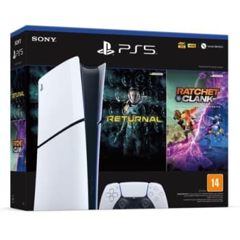 Console Ps5 Slim Digital 1TB c/Returnal + Ratchet & Clank - Sony