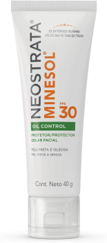 Protetor Solar Facial Minesol Oil Control FPS 30 40g -Neostrata