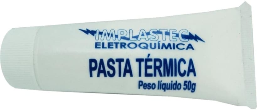Pasta Térmica de Silicone Implastec 50g