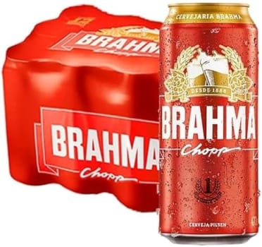 Pack de Brahma Chopp Lata 473ML,12 Unidades