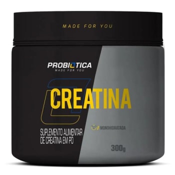 Creatina Pura 300g Probiotica - Probiótica - Creatina - Magazine 