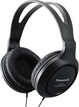 Fones de ouvido Panasonic RP-HT161-K (Preto)