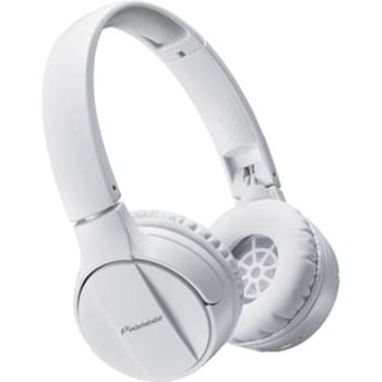 Fone de Ouvido Headphone Pioneer Branco Bluetooth SE-MJ553BT-W