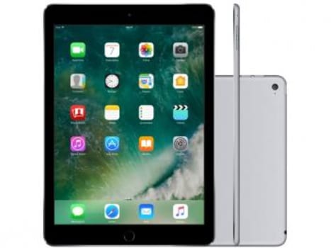 iPad Air 2 Apple 128GB Cinza Espacial Tela 9,7" - Retina Proc. Chip A8X Câm. 8MP + Frontal iOS 10