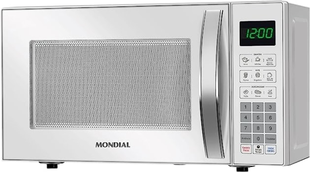 Micro-Ondas Mondial 127V 1200W Branco - MO-01-21-W