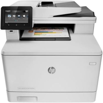 Impressora Multifuncional HP Color Laserjet Pro M477fnw Laser Color