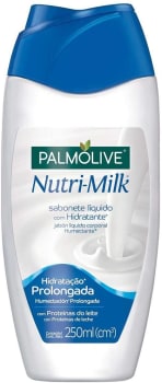 10 Unidades Sabonete Líquido Palmolive Nutri-Milk Hidratante - 250ml