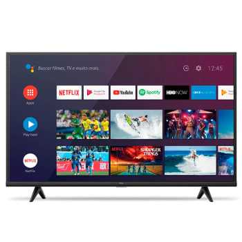 Smart TV TCL LED 4K UHD HDR 50" Android TV com Comando por controle de Voz, Google Assistant e Wi-Fi - 50P615