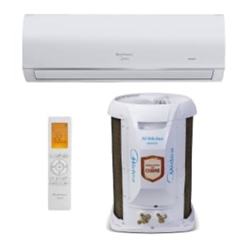 Ar-condicionado Split Springer Midea Airvolution Connect, Inverter, 9000 BTUs, High Wall, Só Frio, 220V - 42AFVCI09S5/38TVCI09S5