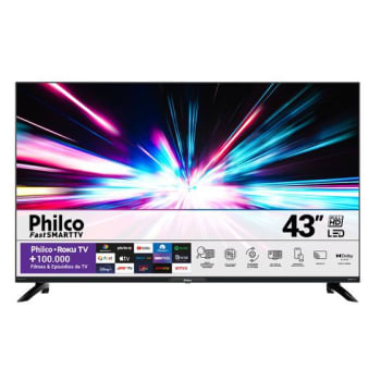 Smart TV 43 Philco PTV43G7ER2CPBLF Led Dolby Audio - Smart TV - Magazine