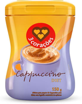 3 Corações Cappuccino Diet 150g