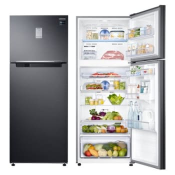 Refrigerador Geladeira Samsung Frost Free 5 em 1 2 Portas 453L Preta - RT46K6261BS/AZ