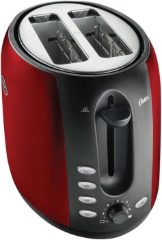 Torradeira Oster Aço Inox ‎TSSTTJC5BBKR-057, 800W, 220V (Vermelho)