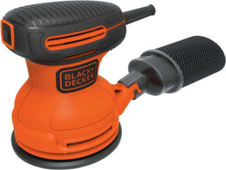 Black Decker Lixadeira, Roto Orbital Elétrica, para Acabamentos, Modelo BDERO100,110V