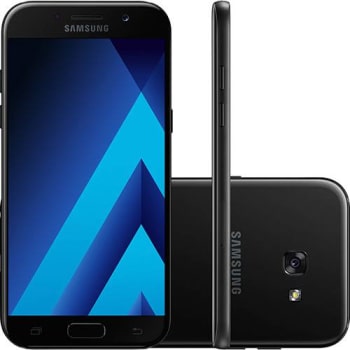 Smartphone Samsung Galaxy A5 Dual Chip Android 6.0 Tela 5,2" Octa-Core 1.9GHz 64GB 4G Câmera 16MP - Preto