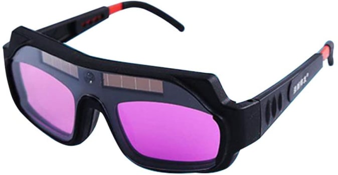Gecheer óculos De Solda Elétrica De Luz Variável Automática óculos De Proteção Forte