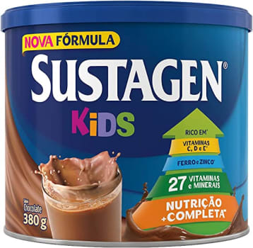 Complemento Alimentar Sustagen Kids Chocolate Lata 380g