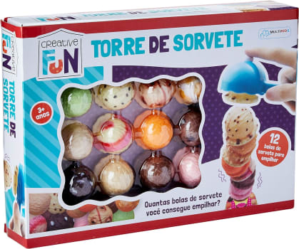 Creative Fun Torre De Sorvetes Multikids - BR645