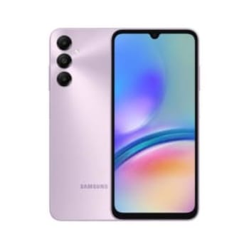 Smartphone Samsung Galaxy A05s 128GB Violeta 4G 6,7" 6GB RAM Câmera Dupla 50MP Selfie 13MP Dual Chip Android 14