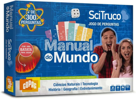 Jogo Sci Truco Manual Do Mundo - Copag